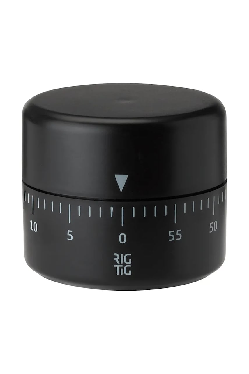Rig-Tig cronometru de bucatarie TIME-IT 6 cm culoarea negru