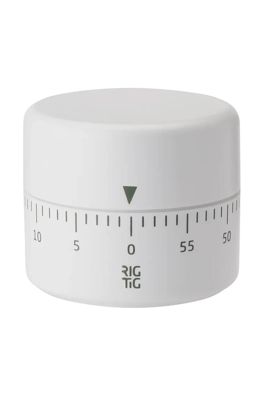 Rig-Tig cronometru de bucatarie TIME-IT 6 cm culoarea alb