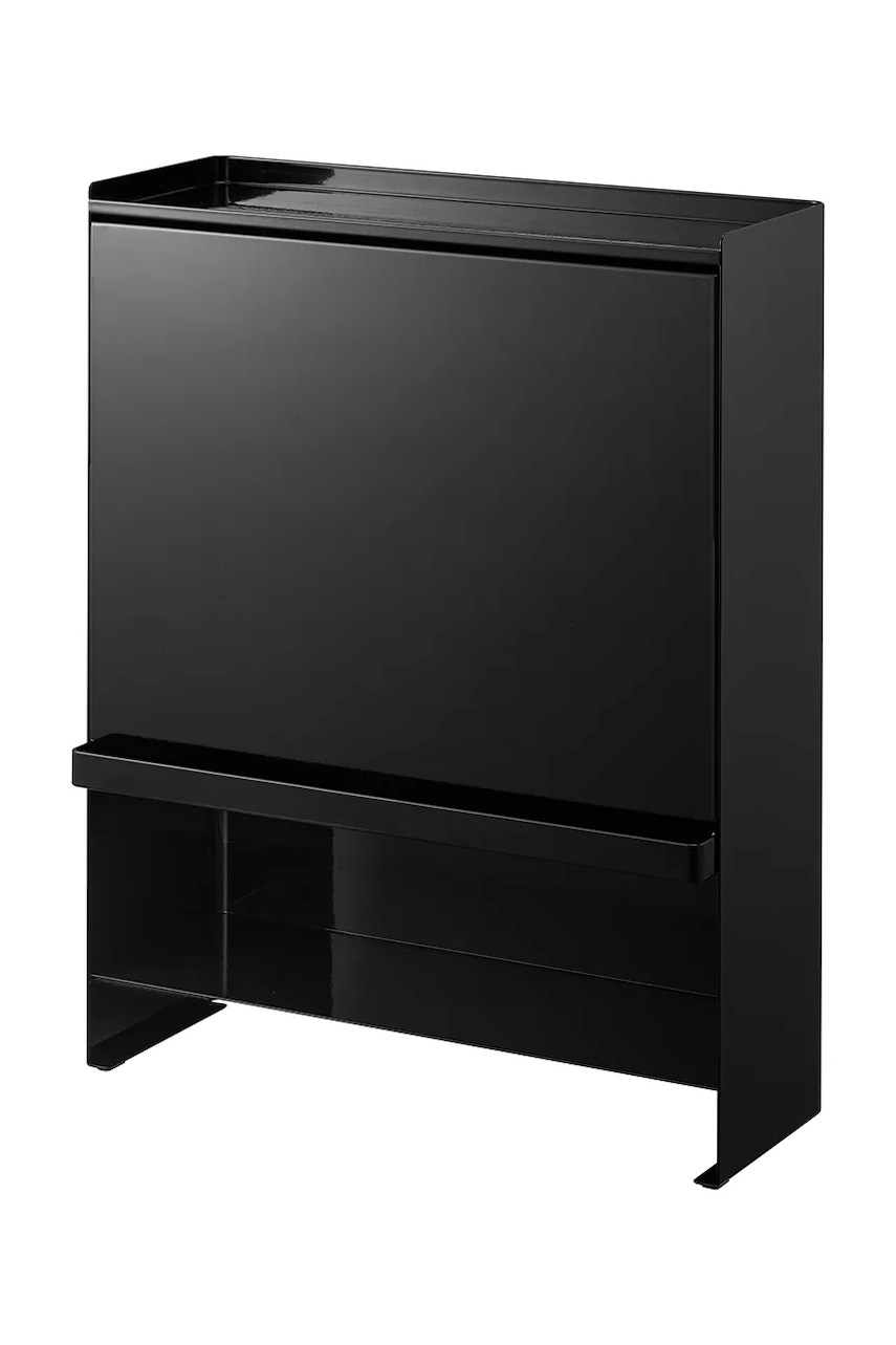 Yamazaki dulap pentru condimente Tower 38 x 16,3 x 49,2 cm culoarea negru
