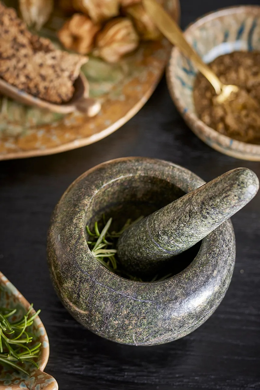 Γουδί με γουδοχέρι Bloomingville φωτογραφία