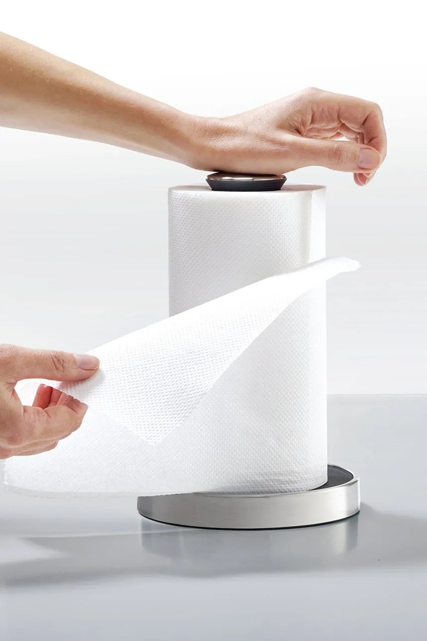 Stojan na papírové ručníky Joseph Joseph Push&Tear 28 cm