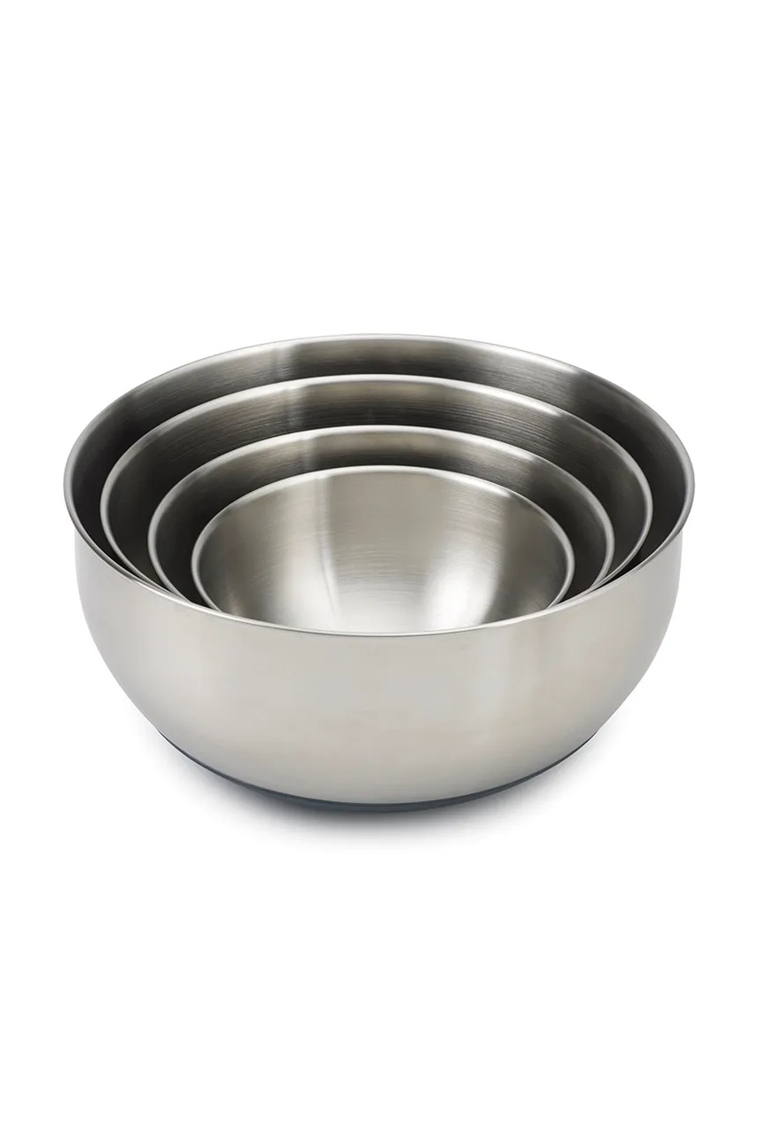 Набор контейнеров для хранения с крышками Joseph Joseph Nest Prep&Stor 1,5 / 2,1 / 3,8 / 5 L 4 шт цвет серый