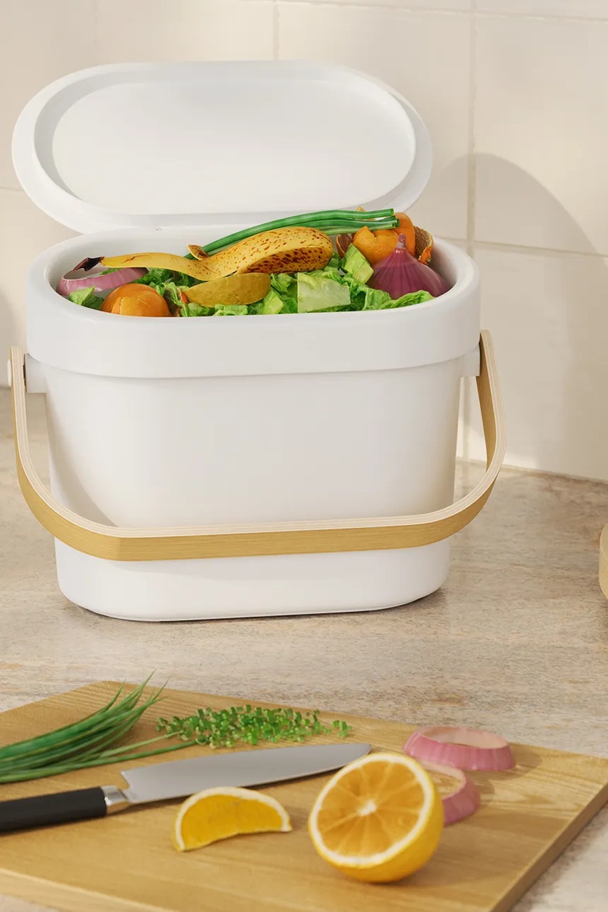 Κομποστοποιητής Umbra Bellwood 4 L χρώμα: άσπρο φωτογραφία