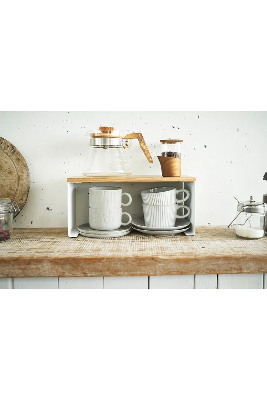 Ράφι κουζίνας Yamazaki Tosca 30,5 x 14 x 14,5 cm χρώμα: άσπρο φωτογραφία