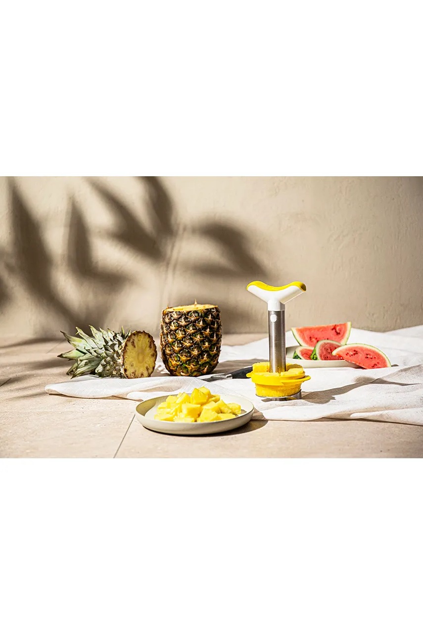 Vykrajovátko na ananás Vacu Vin Pineapple Slicer & Wedger Stainl 20 x 10 cm