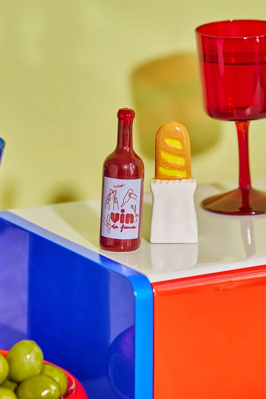 Αλατιέρα και πιπεριέρα Fluid Market Baguette 8 x 2,5 x 2,5 cm φωτογραφία