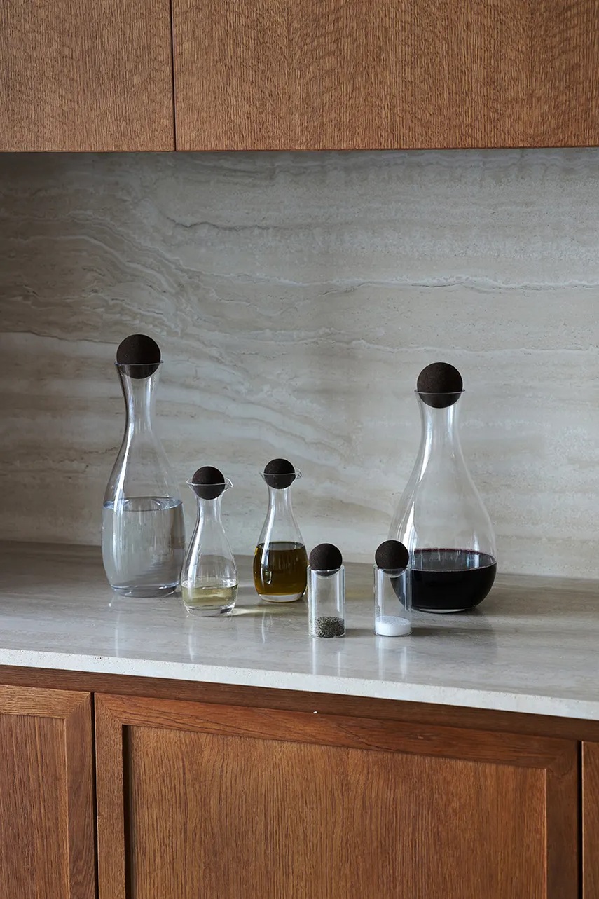 Sagaform αλατιέρα και πιπεριέρα από βοριοπυριτικό γυαλί 4,5 x 11,5 cm φωτογραφία