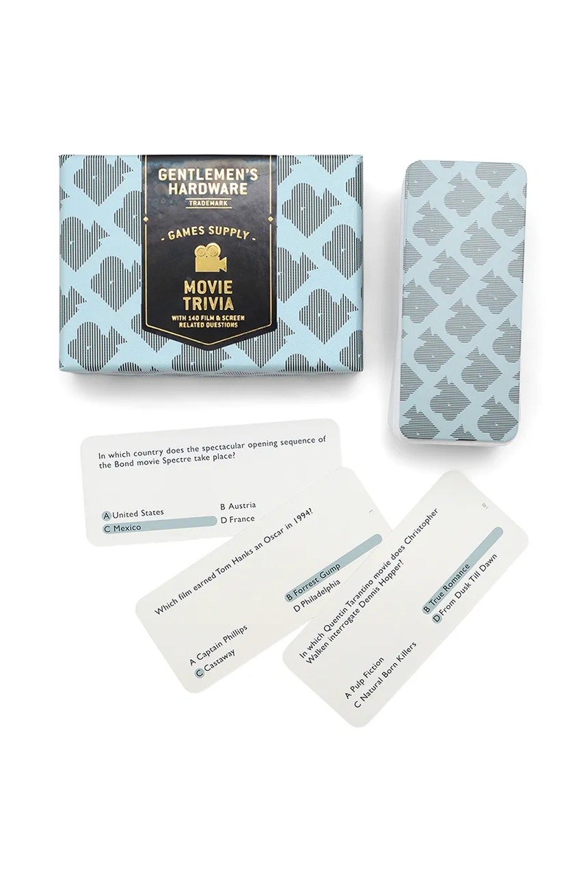 Παιχνίδι - κουίζ Gentlemen's Hardware Movie Trivia χρώμα: πολύχρωμο φωτογραφία