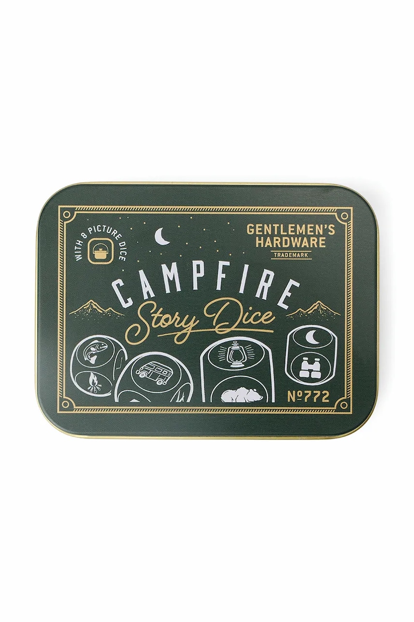 Gentlemen's Hardware joc de camping Campfire Story Dice culoarea negru Gentlemen's Hardware joc de camping Campfire Story Dice culoarea negru