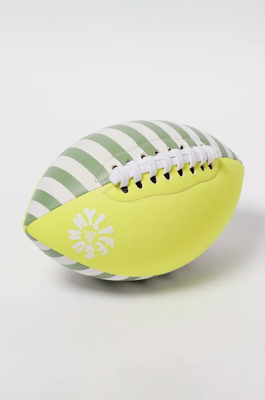 Levně Míč SunnyLife Neoprene Football Tides Out Citrus více barev
