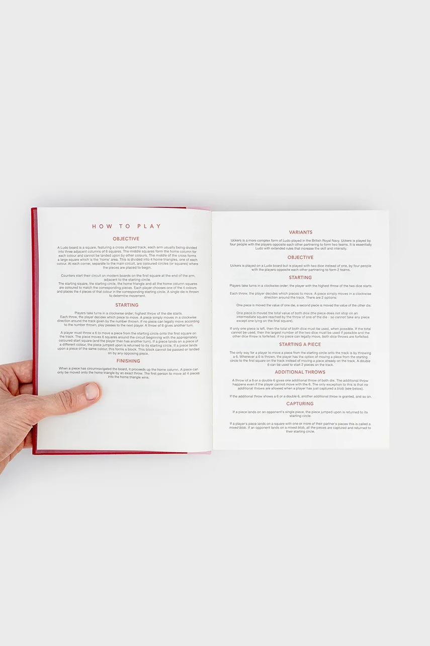 Επιτραπέζιο παιχνίδι - ludo Luckies of London The Games Library: Ludo In A Book χρώμα: πολύχρωμο φωτογραφία