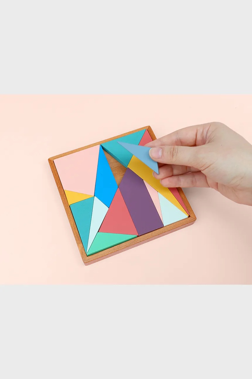 Ξύλινο παζλ Luckies of London Colorgram 14 x 19 cm φωτογραφία