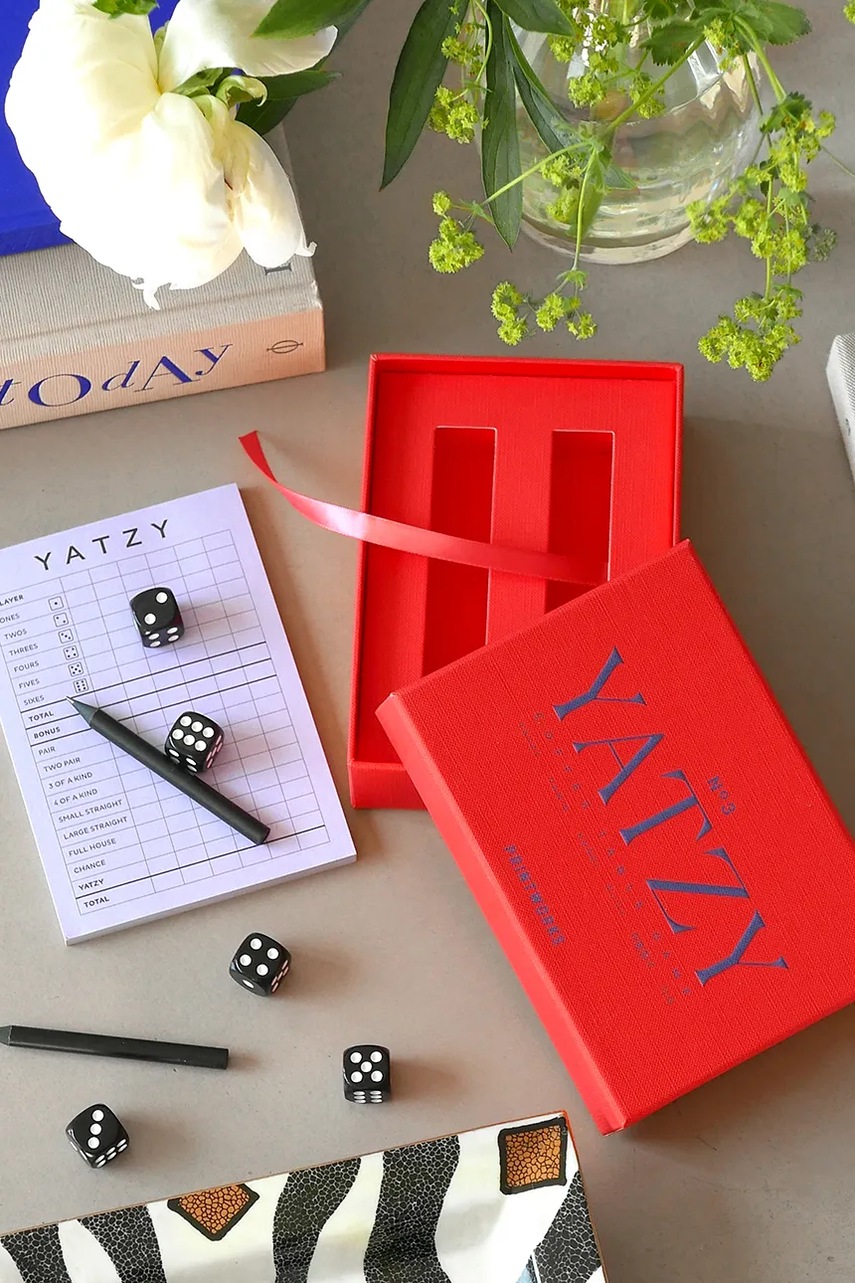 Παιχνίδι με ζάρια Printworks Classic Yatzy 16 x 11,5 x 4,5 cm φωτογραφία