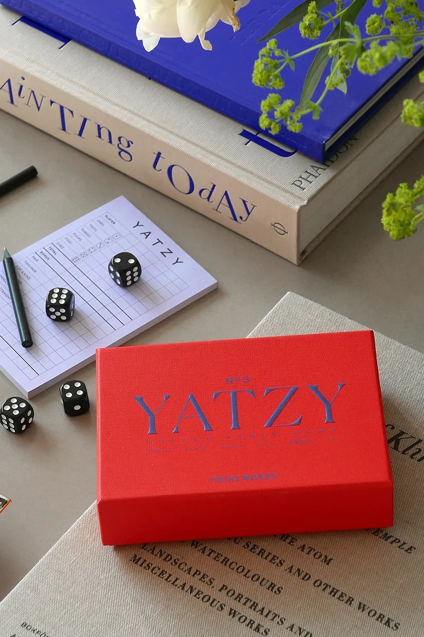 Παιχνίδι με ζάρια Printworks Classic Yatzy 16 x 11,5 x 4,5 cm φωτογραφία