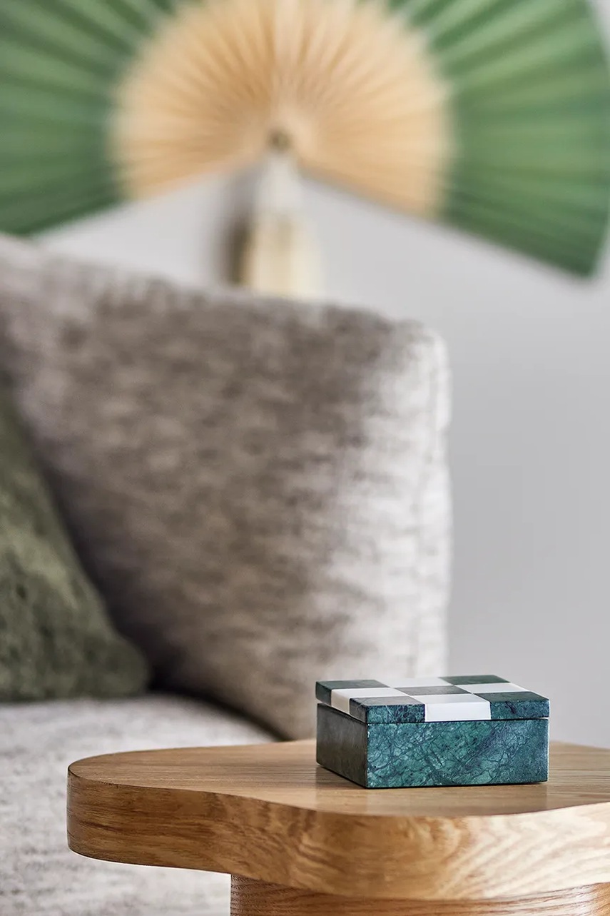 Επιτραπέζιο παιχνίδι Bloomingville Tic-Tac-Toe 12 x 5 x 12 cm φωτογραφία