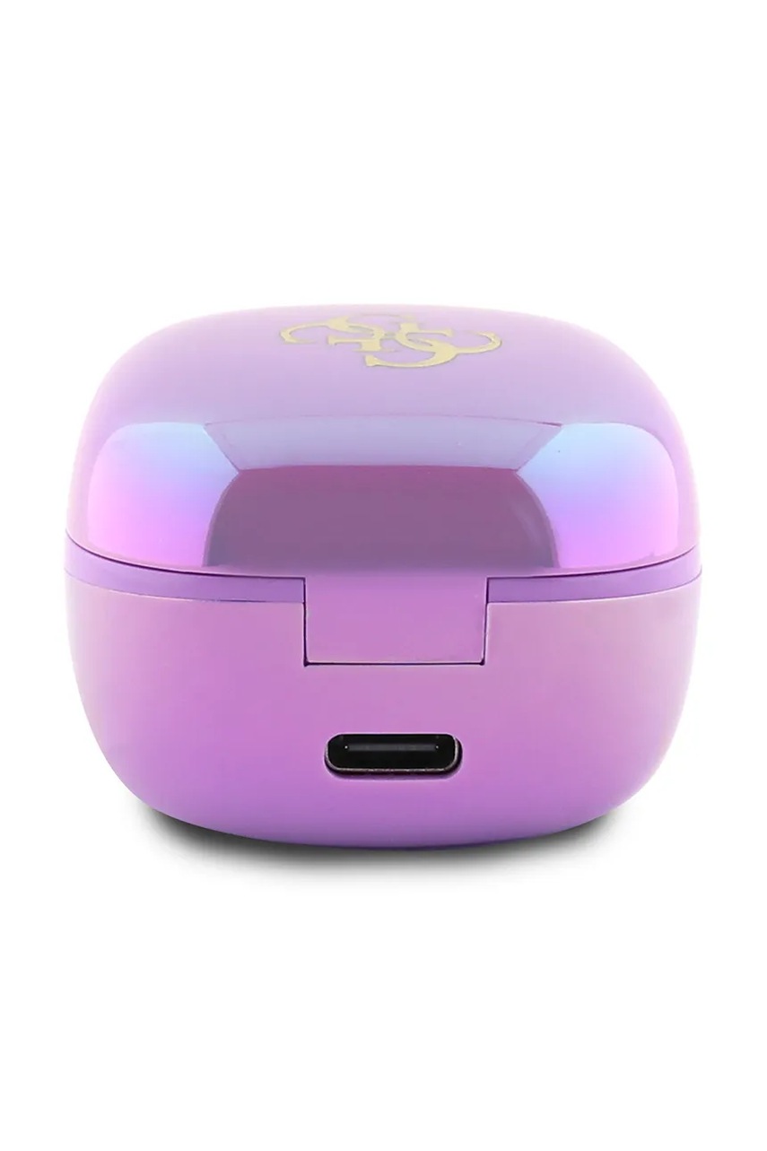 Ασύρματα in-ear ακουστικά Guess Iridescent 4G Printed Logo φωτογραφία