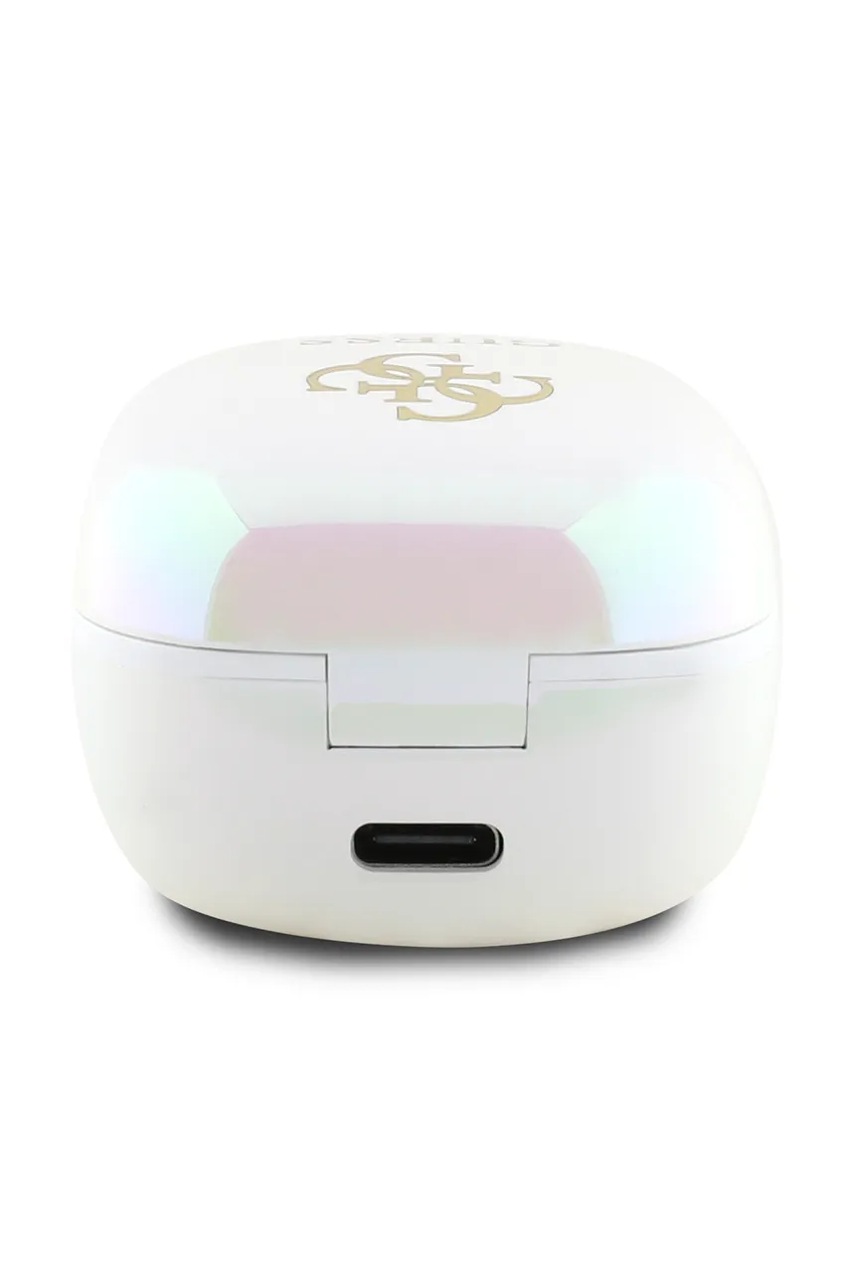 Ασύρματα in-ear ακουστικά Guess Iridescent 4G Printed Logo φωτογραφία