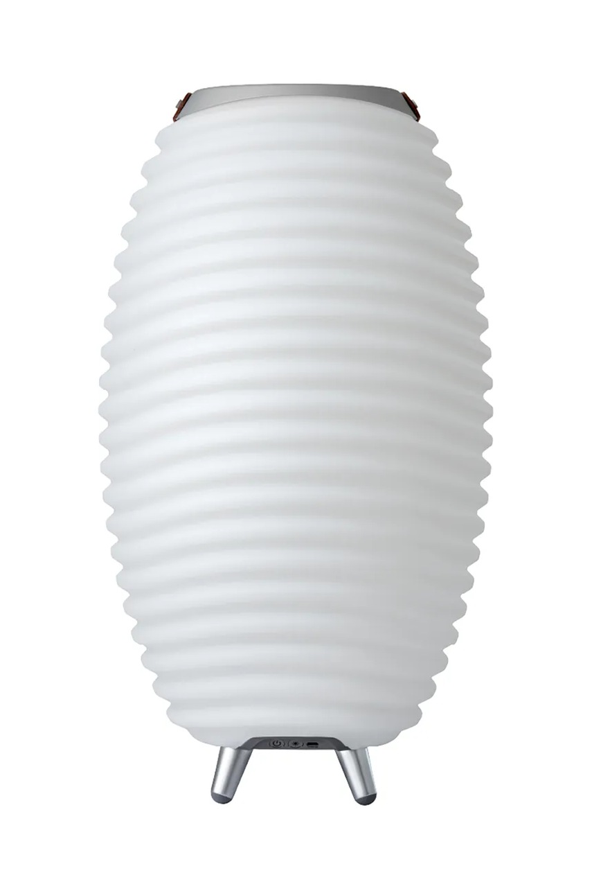 Levně LED lampa s reproduktorem a úložným prostorem Kooduu Synergy 50 bílá barva