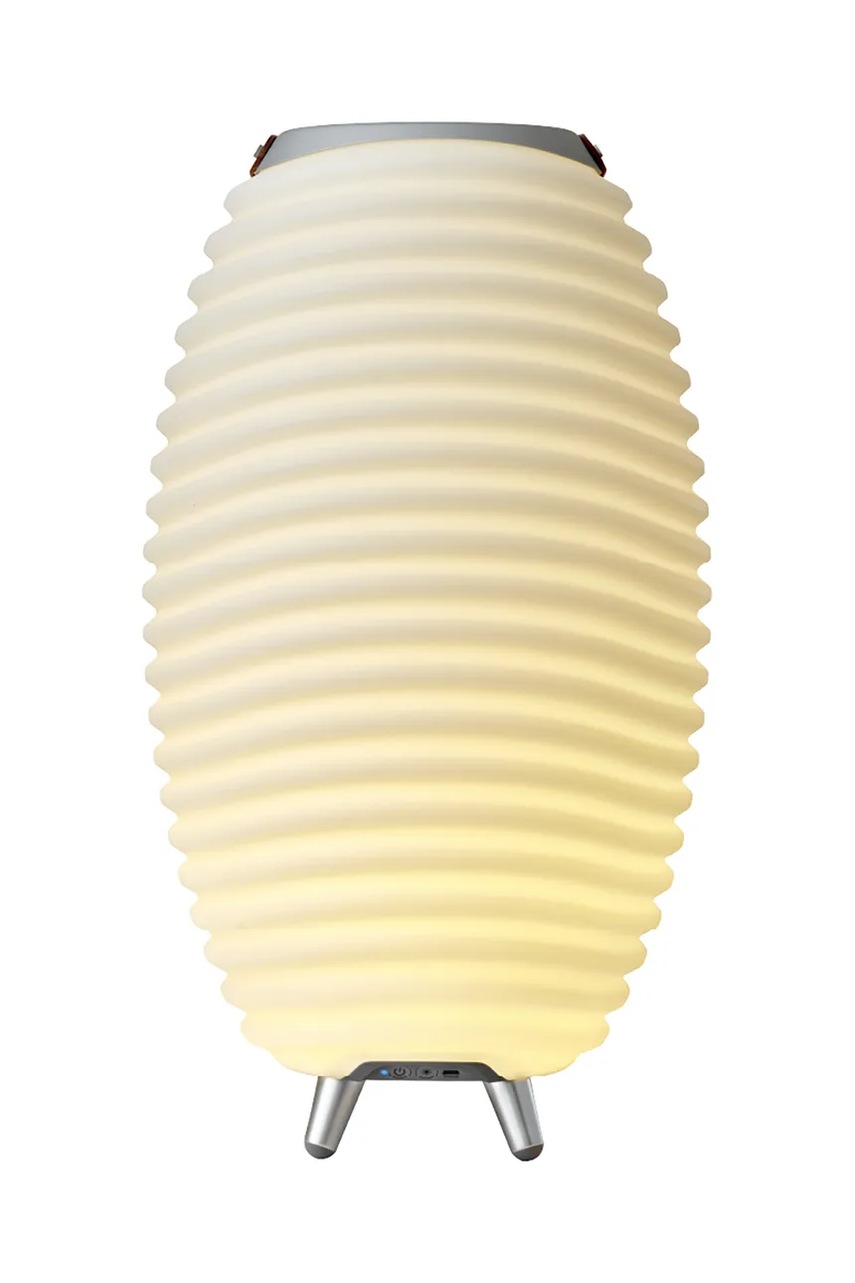 Λάμπα led με ηχείο και αποθήκευση Kooduu Synergy 50 χρώμα: άσπρο φωτογραφία