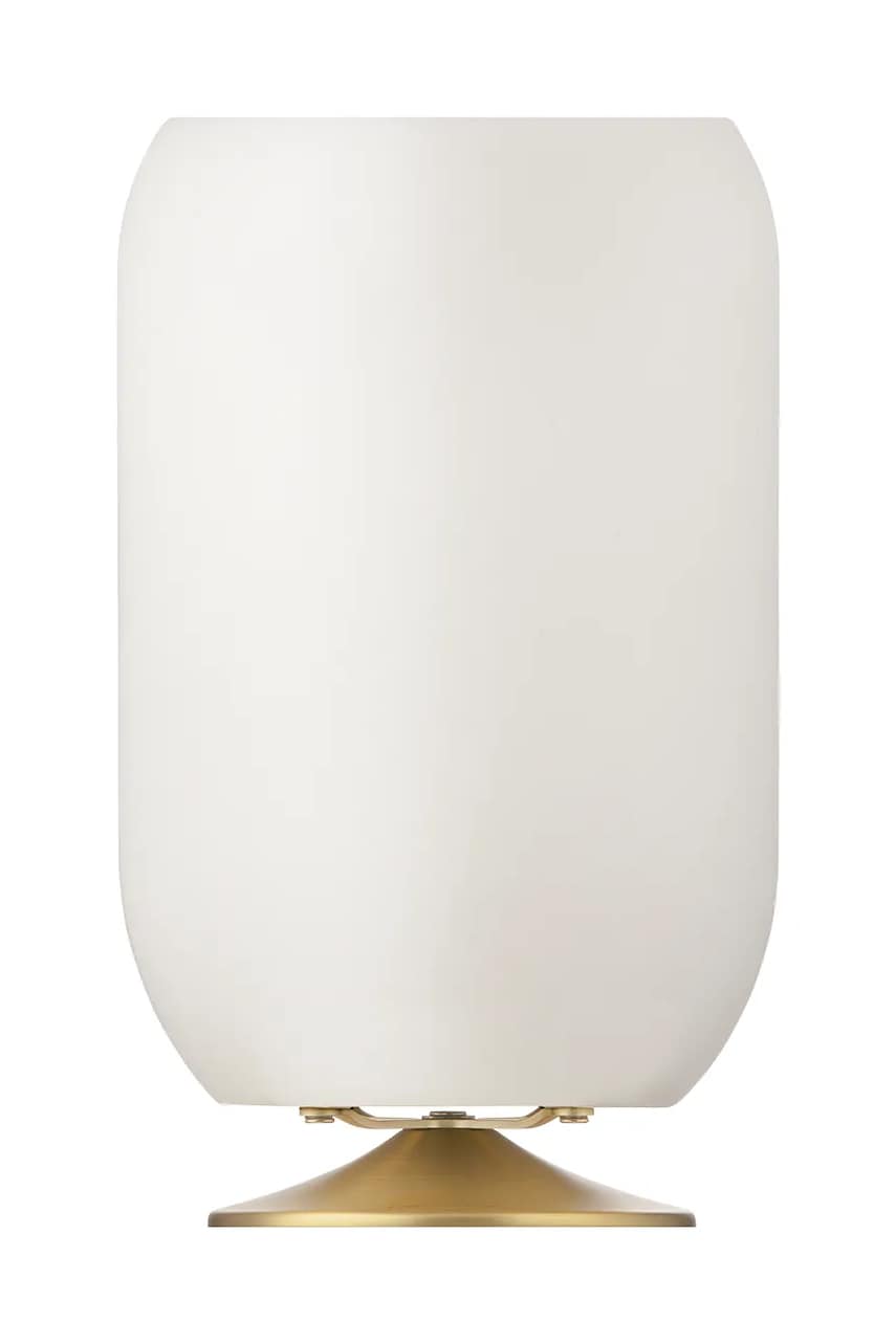 Levně LED lampa s reproduktorem a úložným prostorem Kooduu Atmos hnědá barva