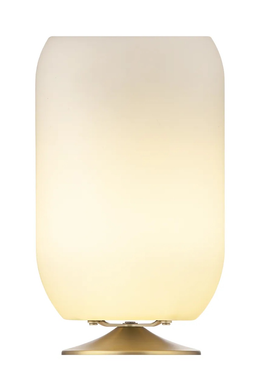 Λάμπα led με ηχείο και αποθήκευση Kooduu Atmos χρώμα: καφέ φωτογραφία