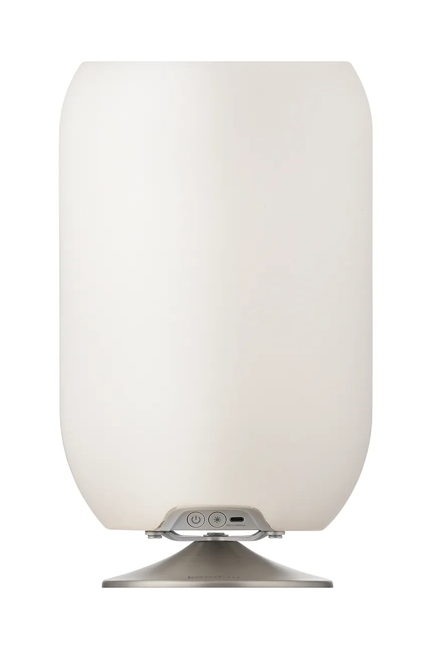 Λάμπα led με ηχείο και αποθήκευση Kooduu Atmos χρώμα: γκρι φωτογραφία