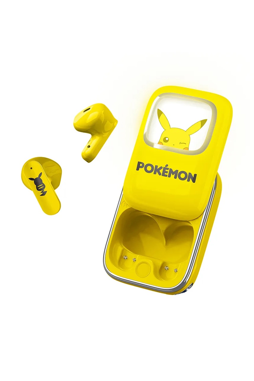 OTL căști wireless pentru copii, tip in-ear x Pokemon culoarea galben