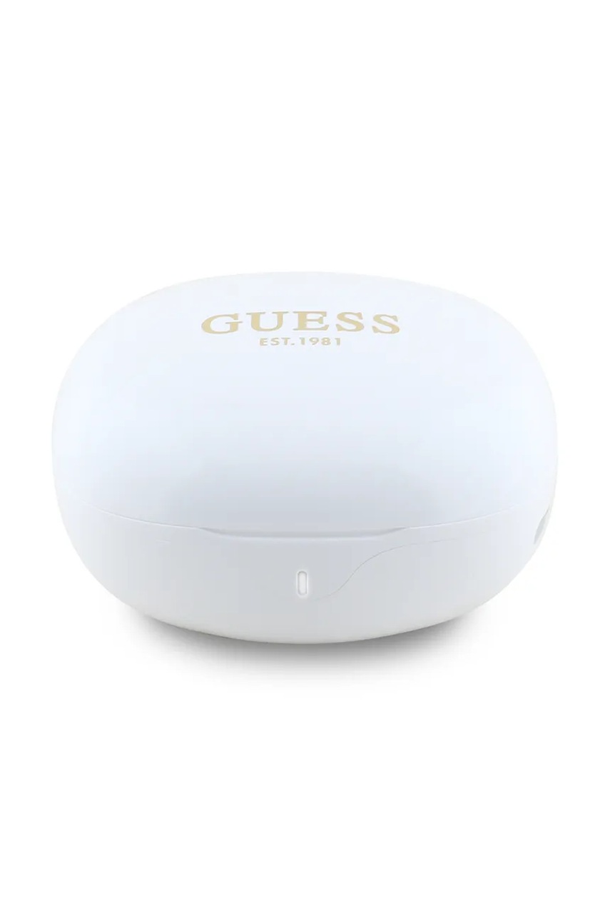 Bezdrátová sluchátka do uší Guess Flat Classic Logo Electroplated (obrázek 4)