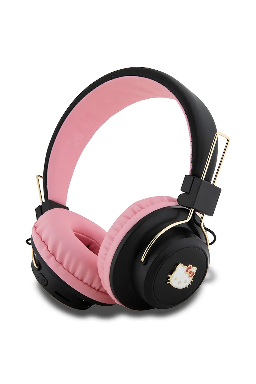 Hello Kitty căști wireless HKBH9KHLMP culoarea negru Hello Kitty căști wireless HKBH9KHLMP culoarea negru