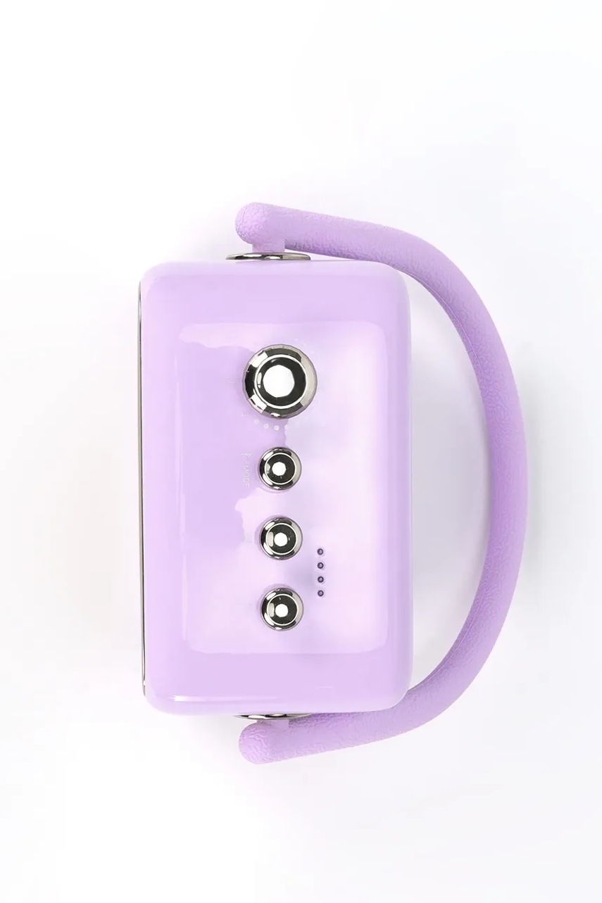 Ασύρματο ηχείο με μικρόφωνα Divoom Songbird SE χρώμα: μοβ φωτογραφία