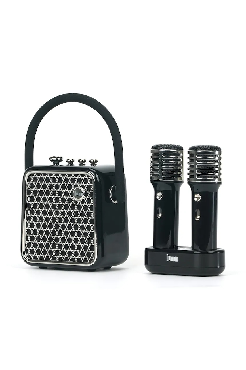 Divoom difuzor wireless cu microfoane Songbird SE culoarea negru Divoom difuzor wireless cu microfoane Songbird SE culoarea negru