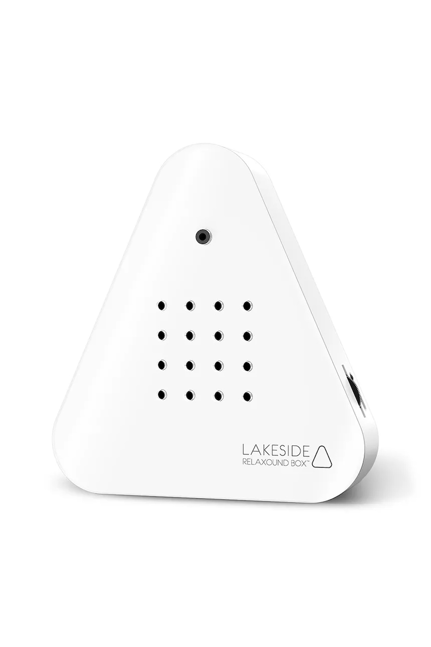 Relaxound o căsuță cu sunete liniștitoare ale naturii Jezioro 12 cm culoarea alb