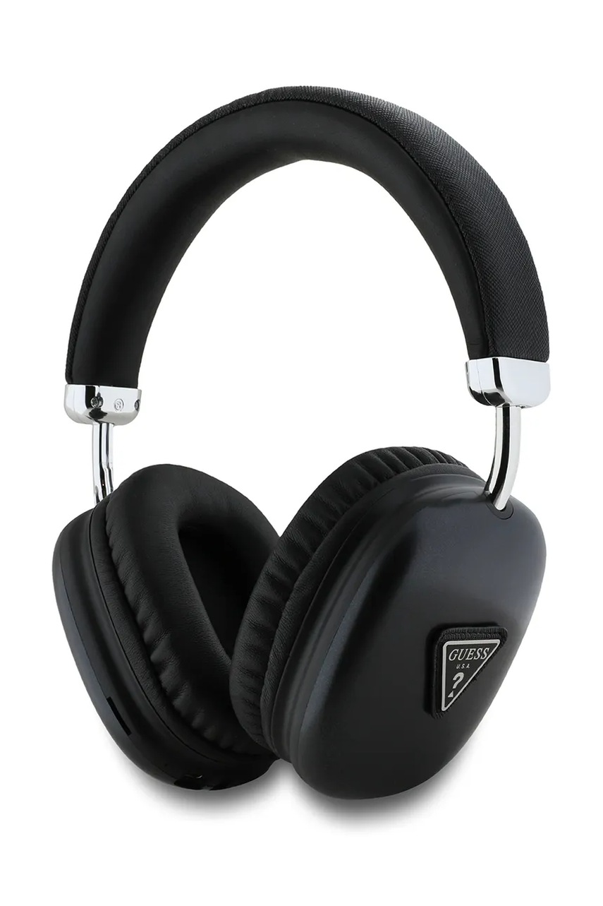 

Безжични слушалки за уши Guess в черно, Черен