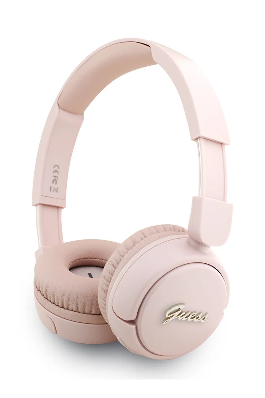 Levně Bezdrátová sluchátka Guess růžová barva
