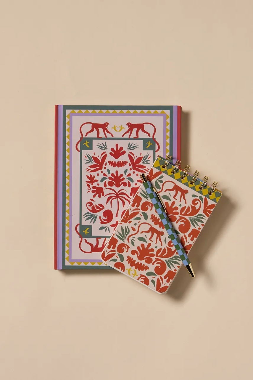 Σημειωματάριο Designworks Ink A Dopo Monkey Journal χρώμα: πολύχρωμο φωτογραφία