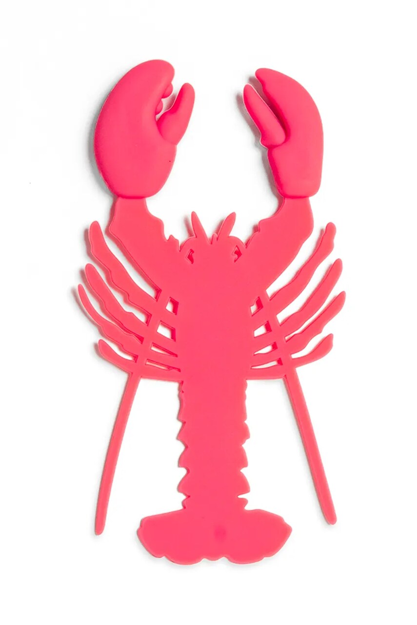 Levně Záložka do knih Helio Ferretti Lobster růžová barva