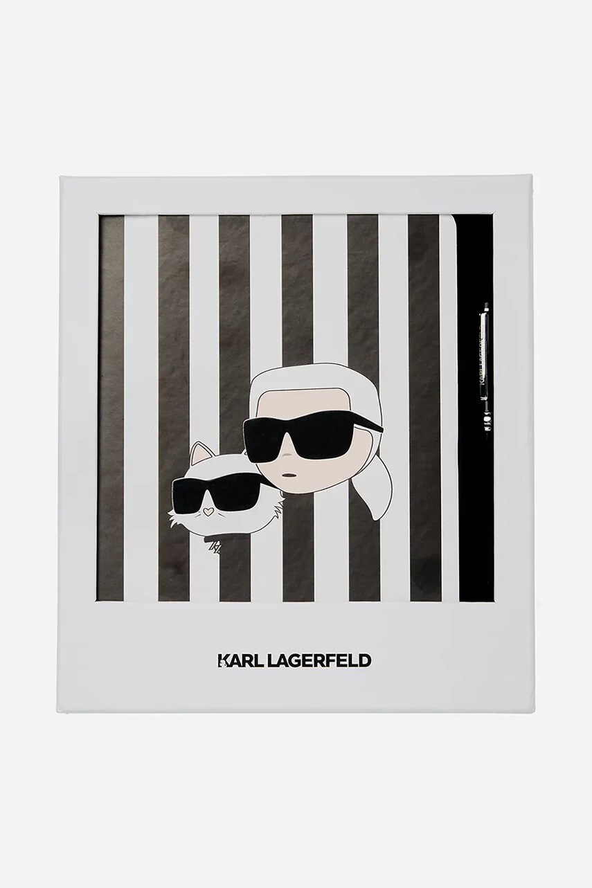 Levně Zápisník a pero Karl Lagerfeld Ikon více barev, A1W42016