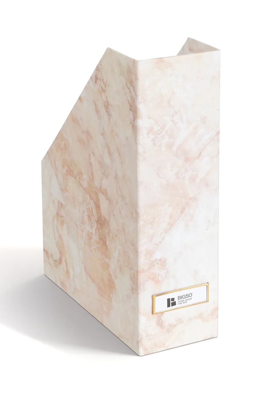 Οργανωτής εγγράφων Bigso Box of Sweden χρώμα: μπεζ φωτογραφία