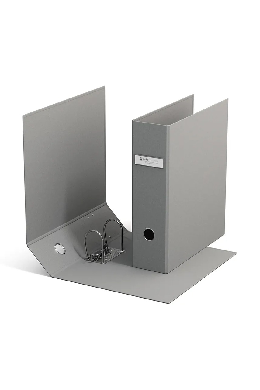 Βιβλιοδέτης Bigso Box of Sweden χρώμα: γκρι φωτογραφία