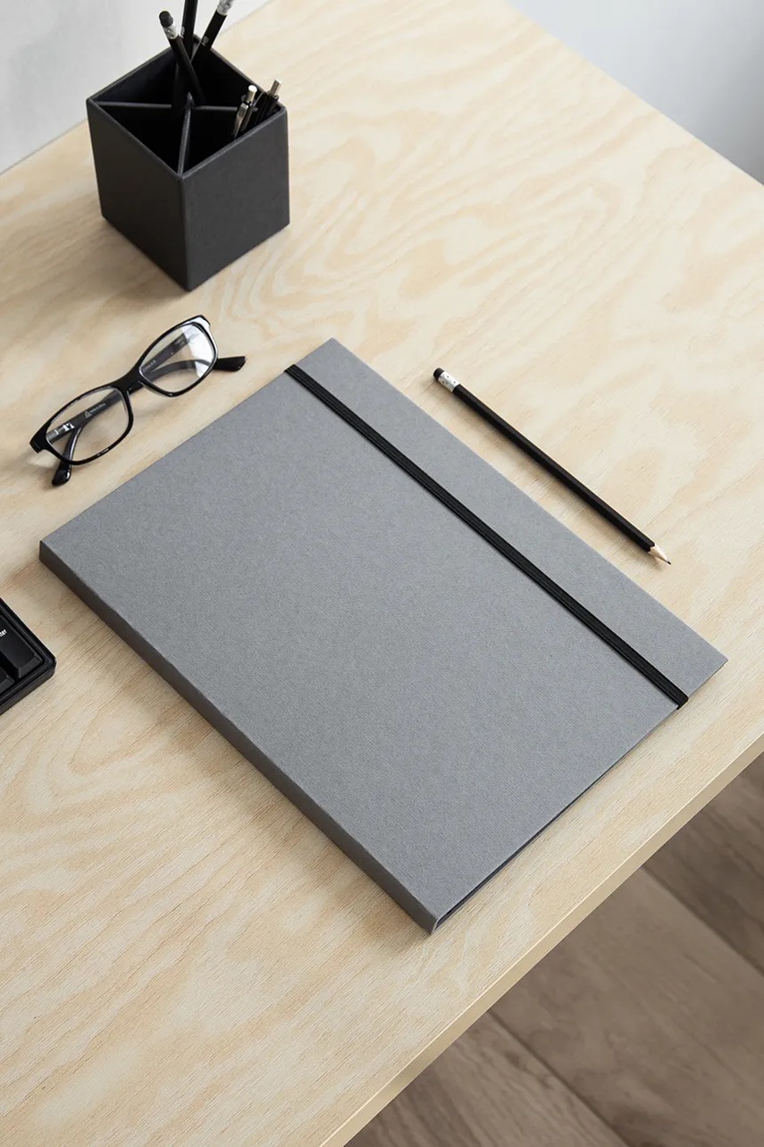 Αρχείο Bigso Box of Sweden A4 χρώμα: γκρι φωτογραφία