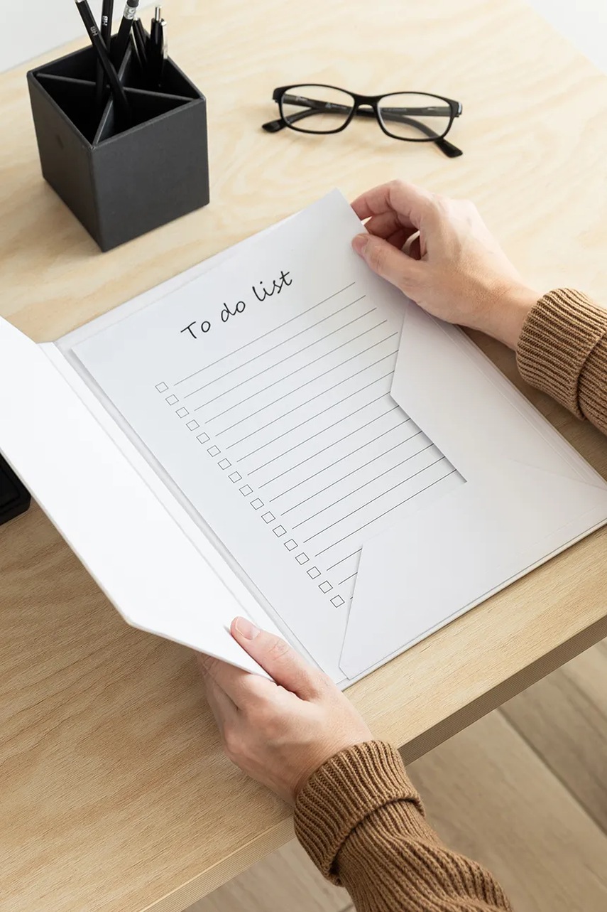 Αρχείο Bigso Box of Sweden A4 χρώμα: άσπρο φωτογραφία