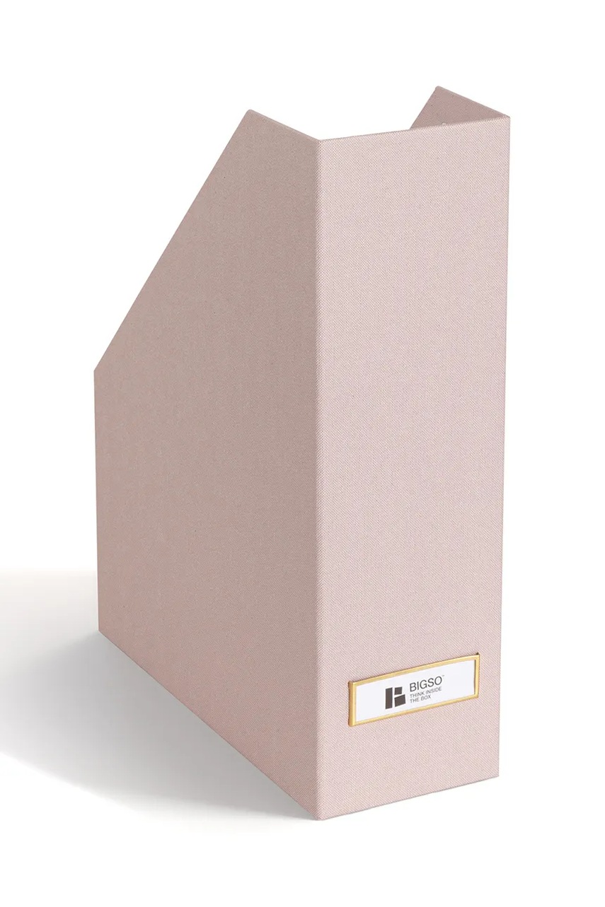 Οργανωτής εγγράφων Bigso Box of Sweden χρώμα: ροζ φωτογραφία