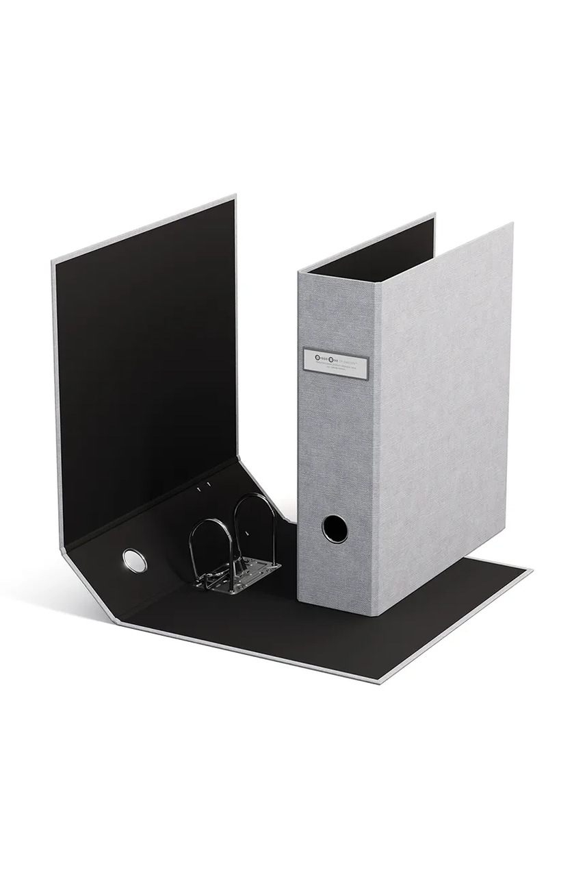 Βιβλιοδέτης Bigso Box of Sweden χρώμα: γκρι φωτογραφία