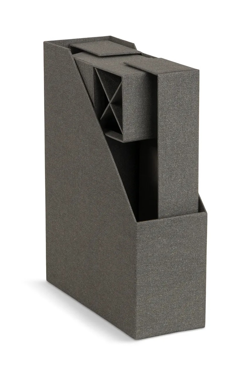 Σετ οργανωτή γραφείου Bigso Box of Sweden χρώμα: γκρι φωτογραφία