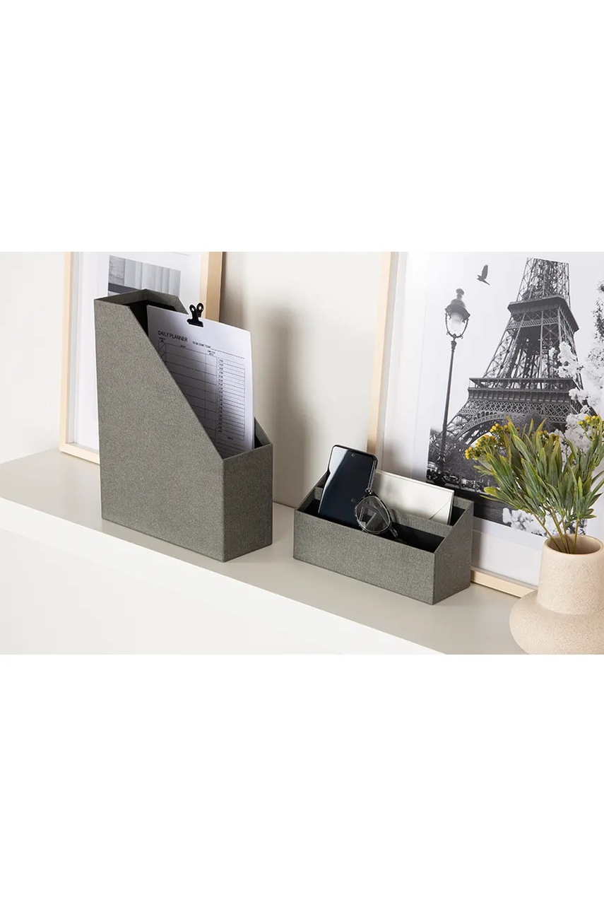 Σετ οργανωτή γραφείου Bigso Box of Sweden χρώμα: γκρι φωτογραφία