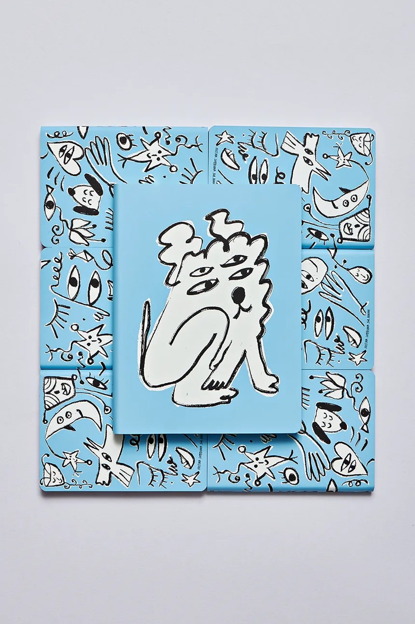 Σημειωματάριο Nuuna Graphic S, Day Dreamer x Kristina Supernova χρώμα: πολύχρωμο φωτογραφία