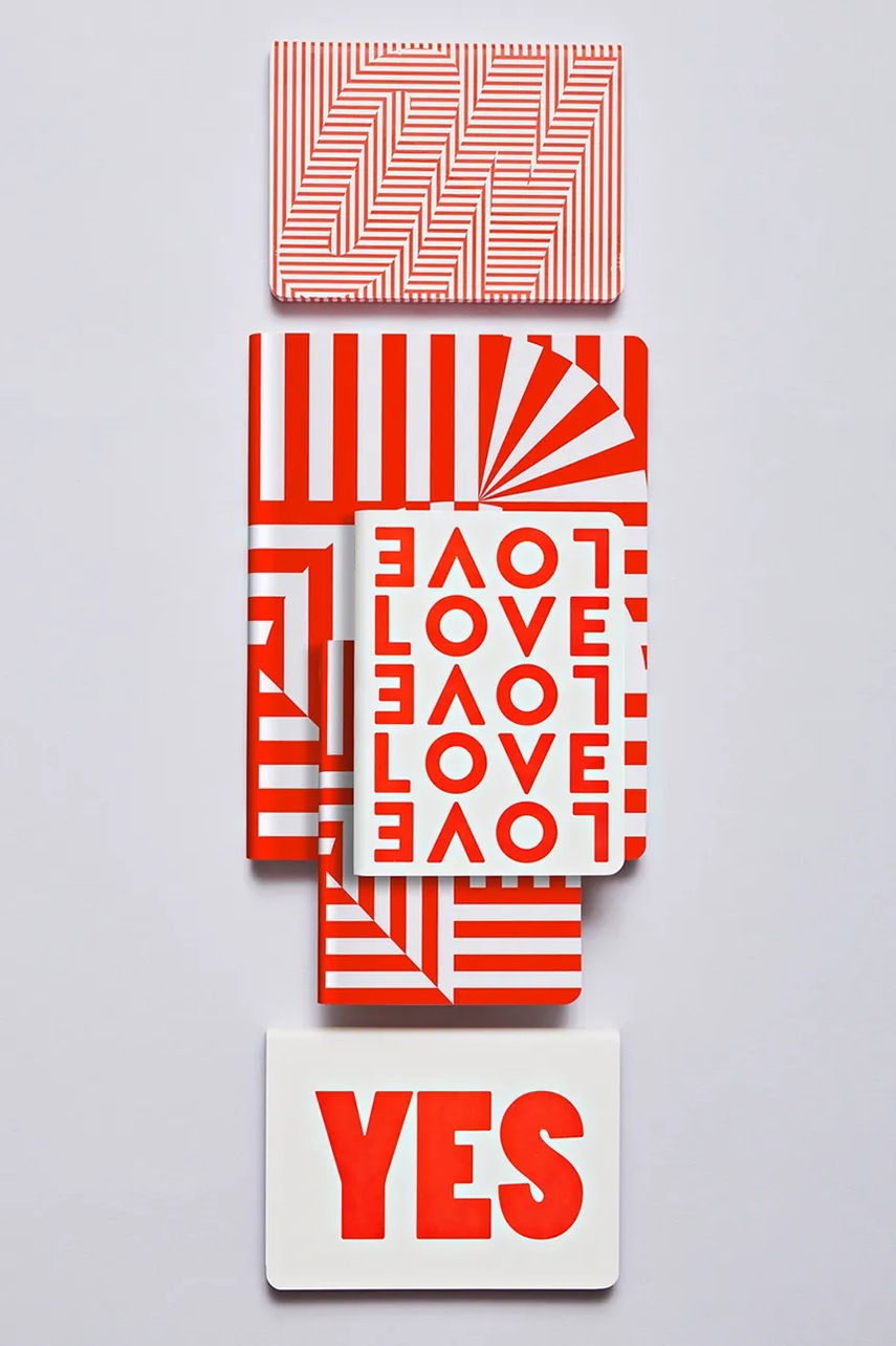 Σημειωματάριο Nuuna Graphic S χρώμα: πολύχρωμο φωτογραφία