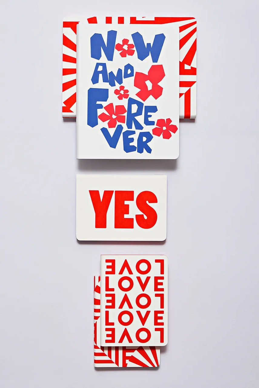 Σημειωματάριο Nuuna Graphic S χρώμα: πολύχρωμο φωτογραφία