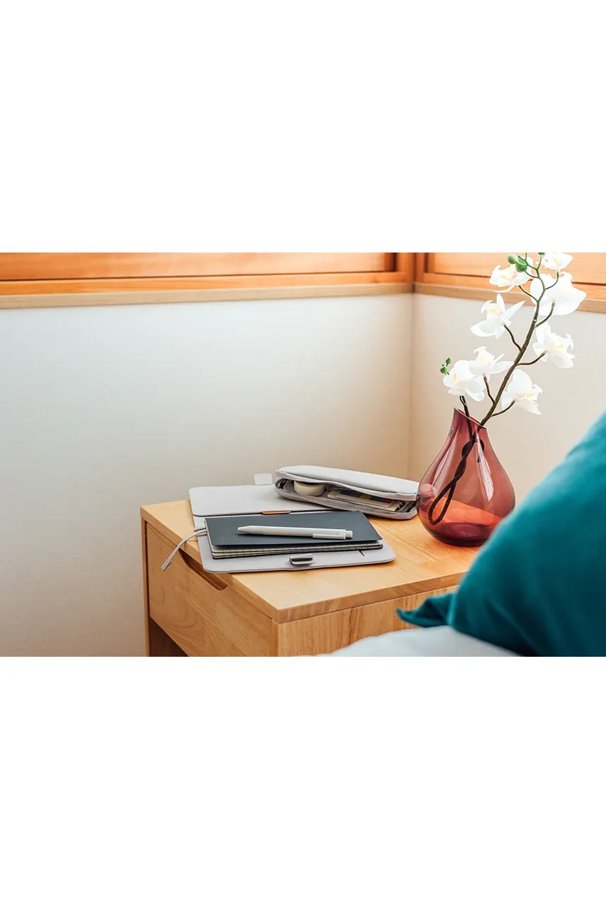 Μπλοκ σημειώσεων Orbitkey Compendium A5 x KonMari χρώμα: μπεζ φωτογραφία