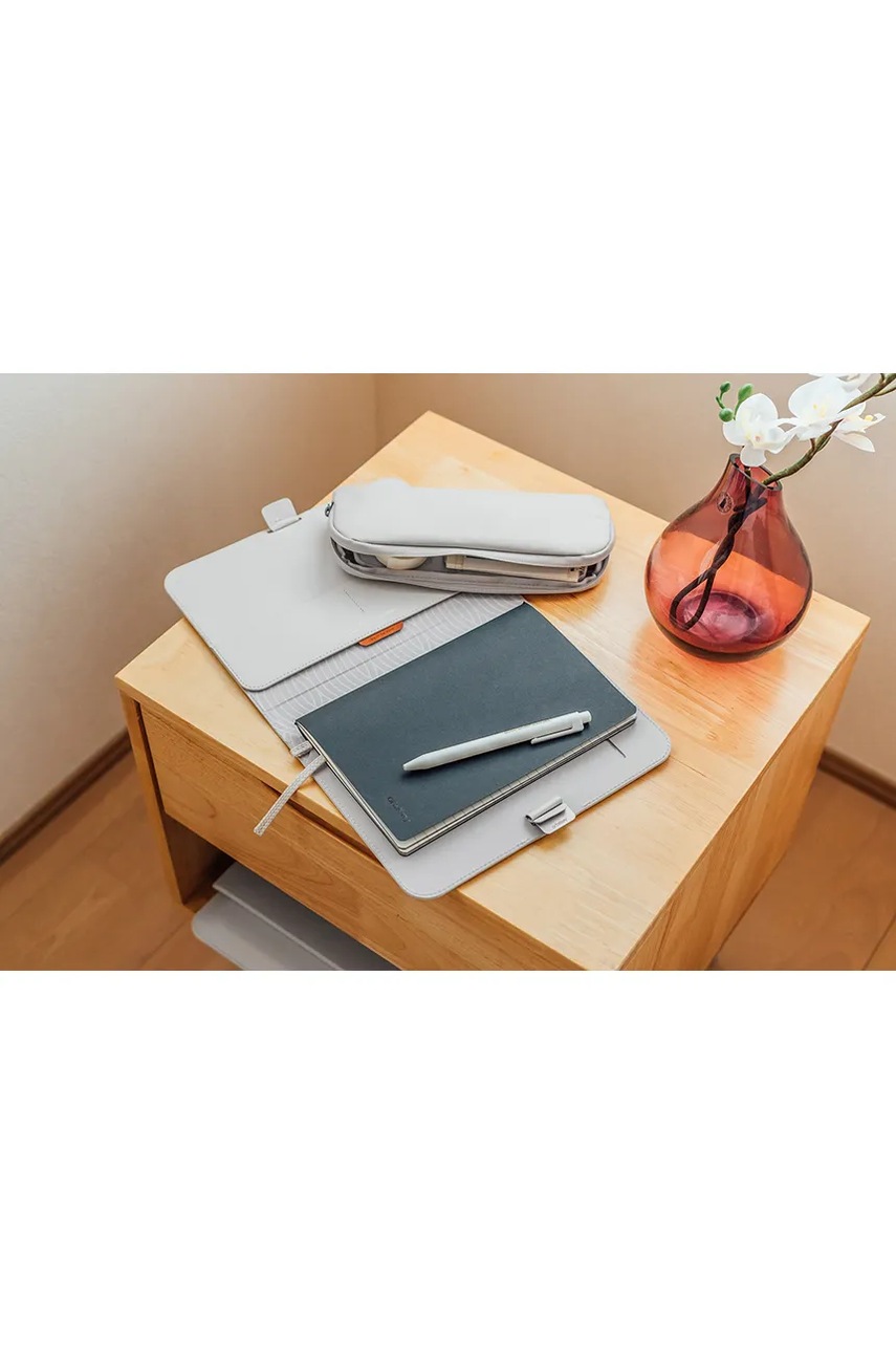 Μπλοκ σημειώσεων Orbitkey Compendium A5 x KonMari χρώμα: μπεζ φωτογραφία